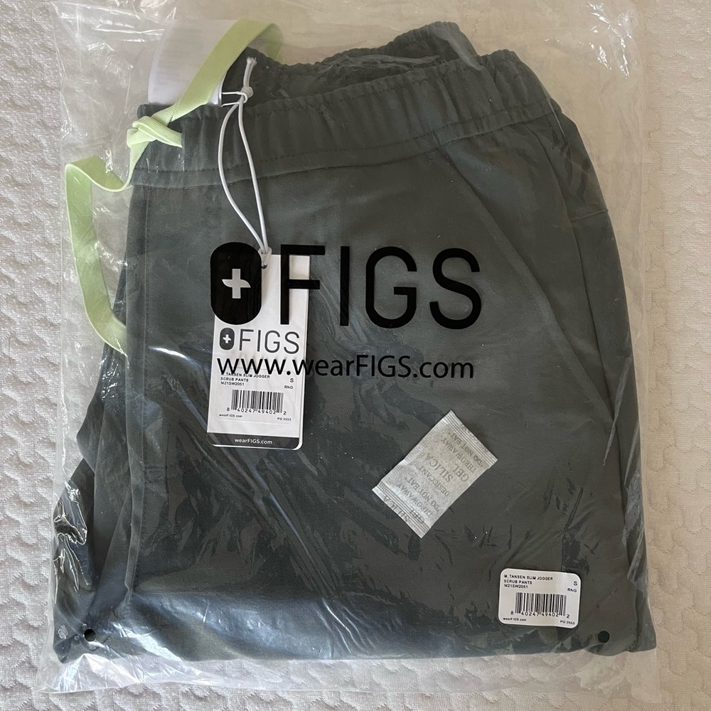 Figs Tansen Slim Jogger Scrub Pants - Moss